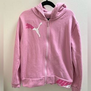 PUMA Girls Zip up Hoodie